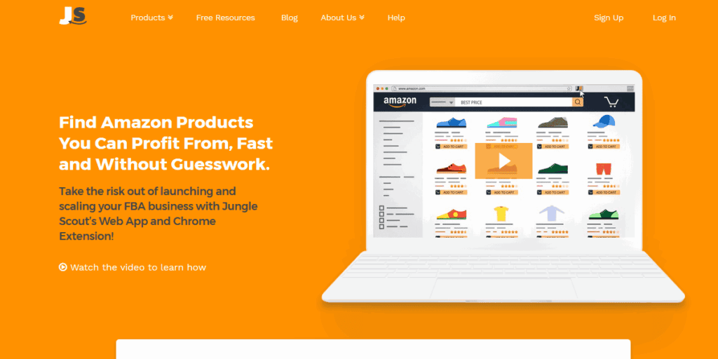 Jungle Scout product research tool