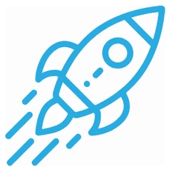 Rocket icon for Amazon SEO services